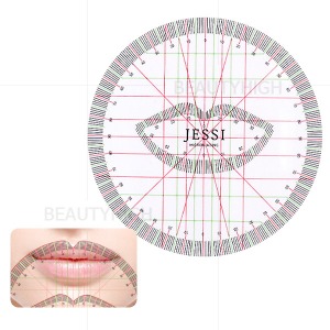 제시 입술 디자인스티커 [2단분리형]  반영구재료